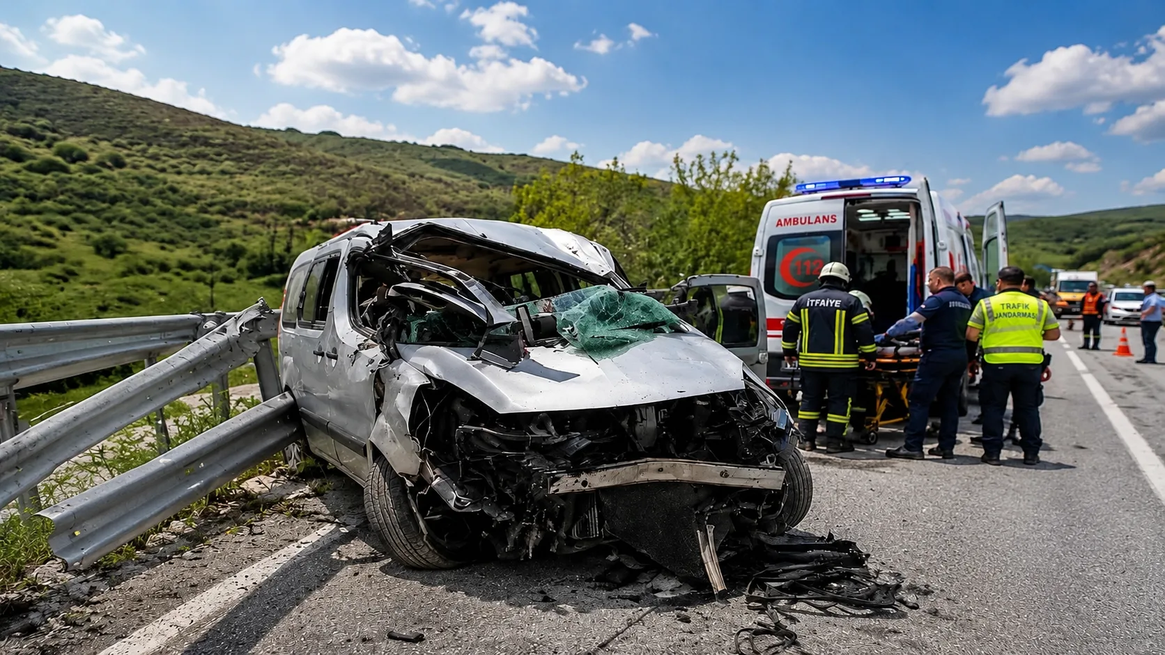 Yozgat'ta Trafik Kazası: 6 Yaralı
