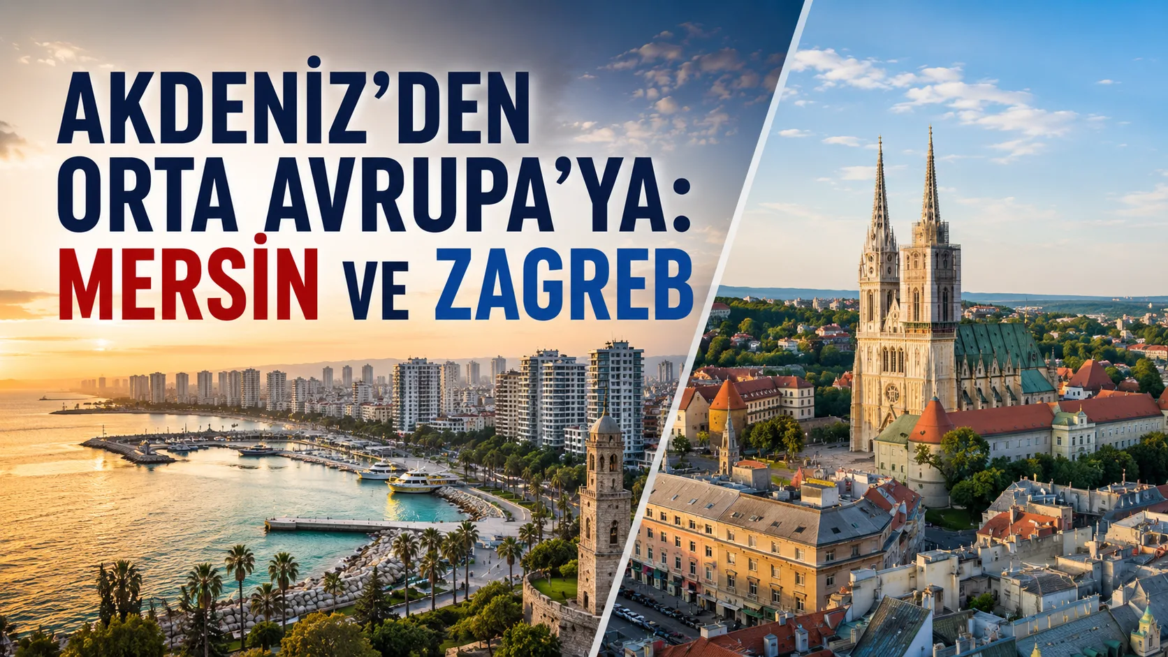 Akdeniz’den Orta Avrupa’ya: Mersin ve Zagreb