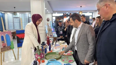 Çiçekdağı Kaymakamı Durdu Yavuz Öğüt ve Belediye Başkanı Hasan Hakanoğlu’nun
