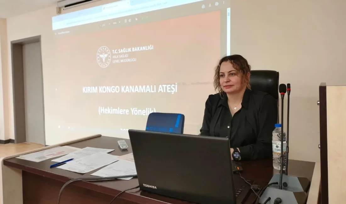 Yerköy Devlet Hastanesi’nde hekim ve sağlık personeline yönelik düzenlenen eğitim