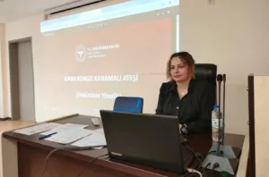 Yerköy Devlet Hastanesi’nde hekim ve sağlık personeline yönelik düzenlenen eğitim