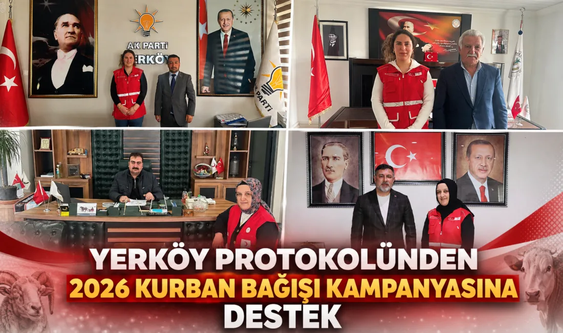 Yerköy’de belediye başkanları, siyasi parti temsilcileri ve kooperatif yöneticileri, Türk