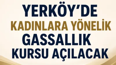 Yerköy Halk Eğitim Merkezi Müdürlüğü, kadınlara yönelik cenaze hizmetleri kursu