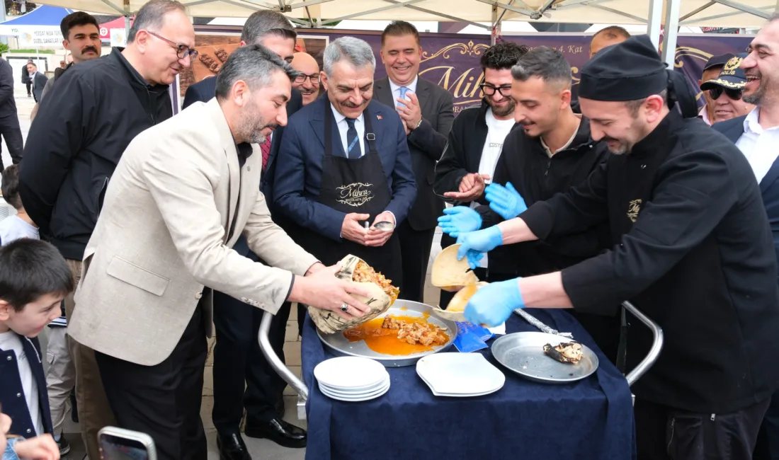 Yozgat'ta Türk Mutfağı Haftası kapsamında düzenlenen etkinlikte, şehrin geleneksel lezzetleri
