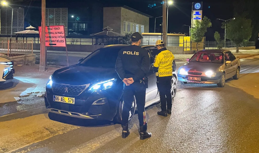 Yerköy İlçe Emniyet Müdürlüğü ekiplerince gerçekleştirilen “BOZOK-51 ve Güven Huzur