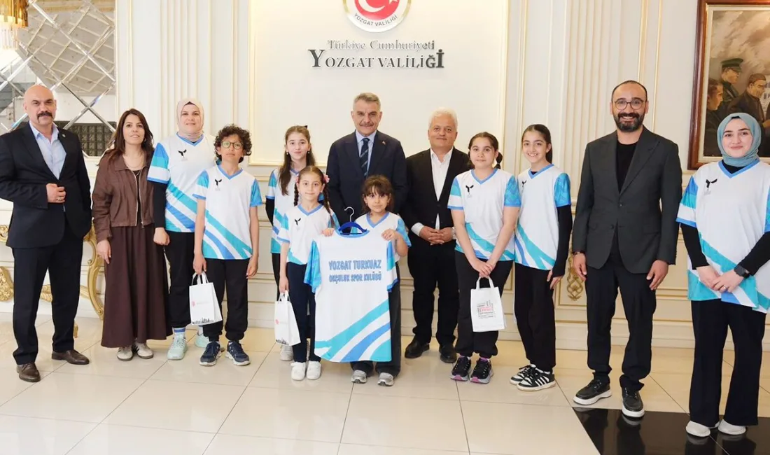 Turkuaz Okçuluk Spor Kulübü, Yozgat Valisi Mehmet Ali Özkan’ı ziyaret