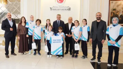 Turkuaz Okçuluk Spor Kulübü, Yozgat Valisi Mehmet Ali Özkan’ı ziyaret