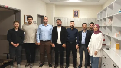 Yerköy Devlet Hastanesi yönetimi, Eczacılar Günü dolayısıyla hastanede görev yapan