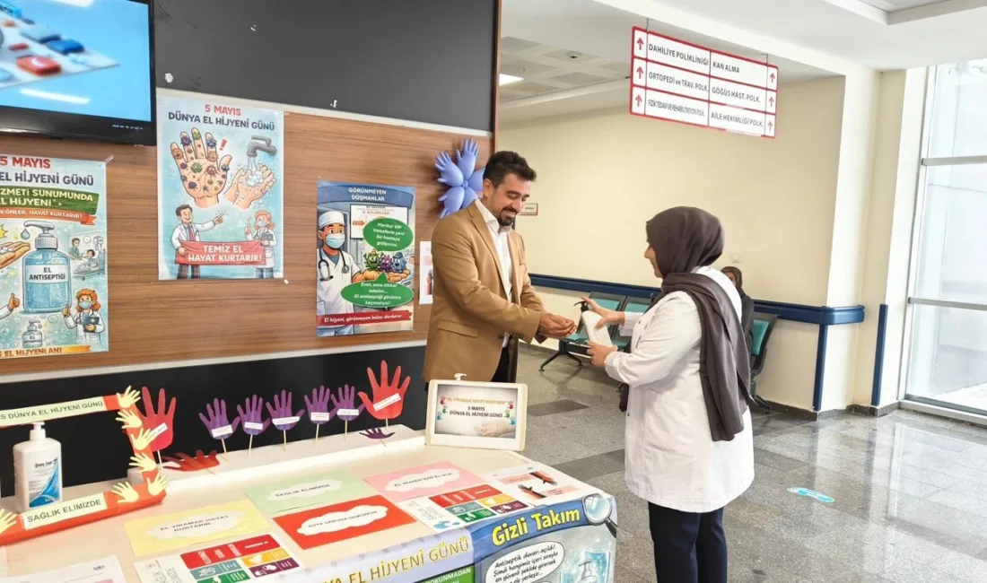 Yerköy Devlet Hastanesi, 5 Mayıs Dünya El Hijyeni Günü kapsamında