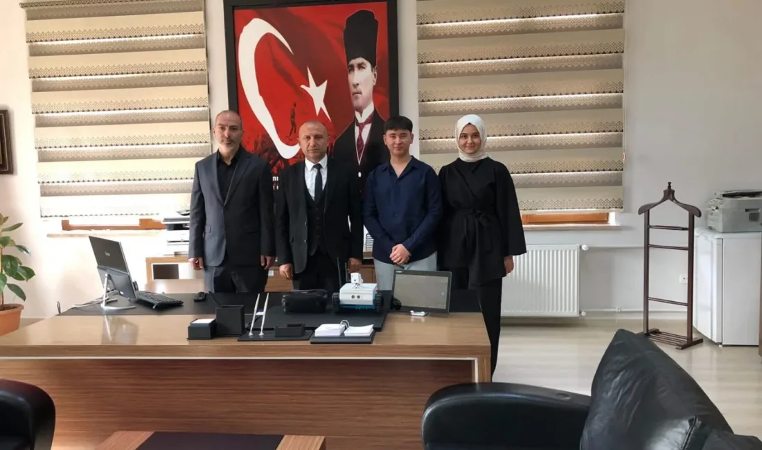 Yozgat’ın Yerköy ilçesindeki bir lise öğrencisi, geliştirdiği "Derman: İnsansız Afet