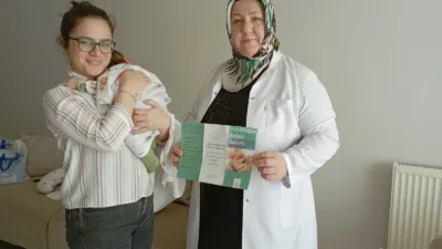 Yerköy İlçe Sağlık Müdürlüğü, doğum sonrası dönemdeki annelere yönelik ev