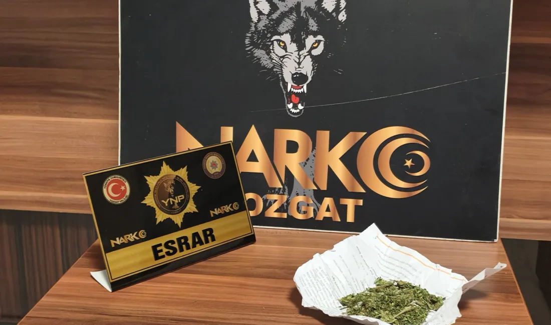 Yerköy İlçe Emniyet Müdürlüğü Narkotik Suçlarla Mücadele Büro Amirliği, şüpheli