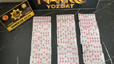Yozgat'ın Yerköy ilçesinde, uyuşturucu madde ticaretine yönelik gerçekleştirilen operasyonda bir