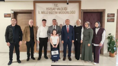 Yozgat'ın Yerköy ilçesinden Efendi Açıkgöz, geliştirdiği "Derman" projesiyle Birleşmiş Milletler