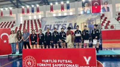 Yozgat Gençlik ve Spor İl Müdürlüğü bünyesindeki Kız Futsal Takımı,