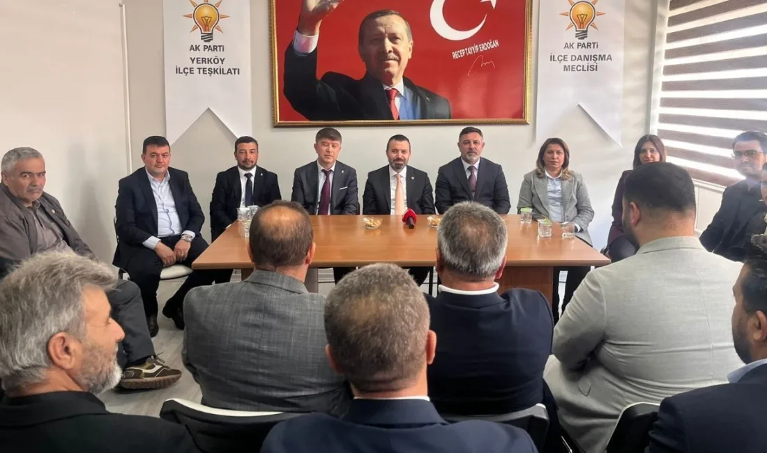 AK Parti Yozgat Milletvekili Süleyman Şahan, Yerköy ilçesinde düzenlenen İlçe