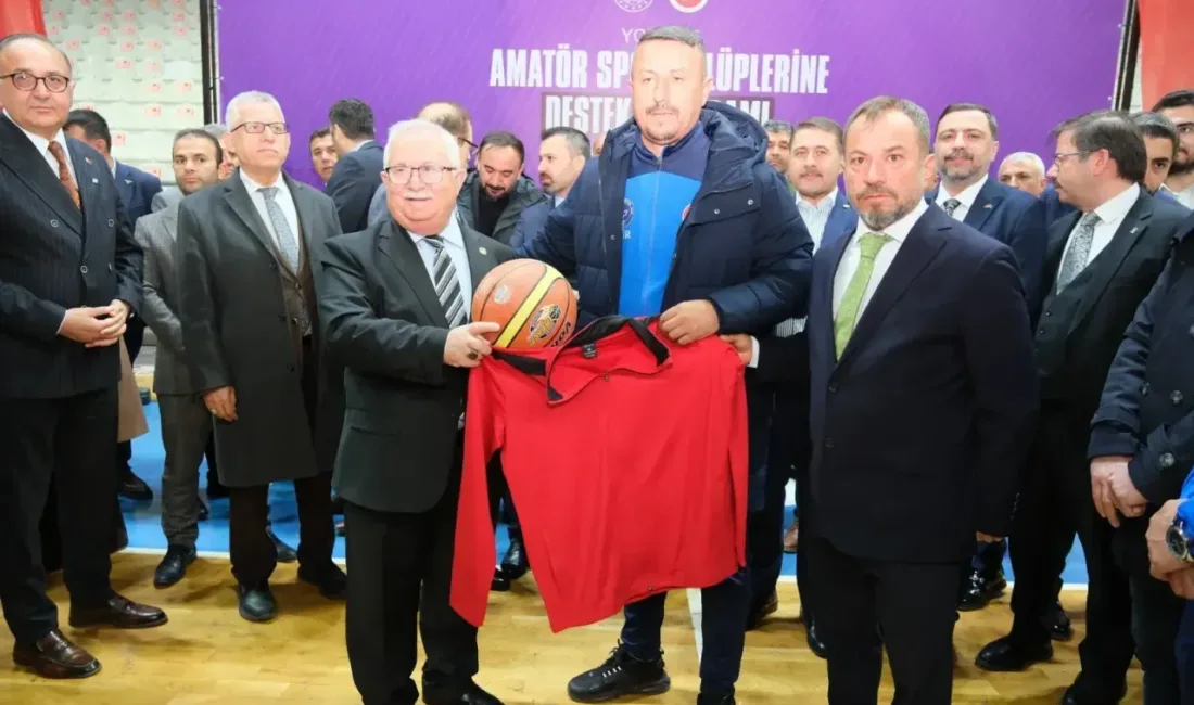 Gençlik ve Spor Bakanlığı, Yozgat'taki 44 amatör spor kulübüne toplam