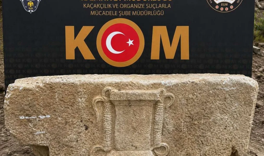 Yozgat’ın Aydıncık ilçesinde düzenlenen kaçakçılık operasyonunda Roma dönemine ait yaklaşık