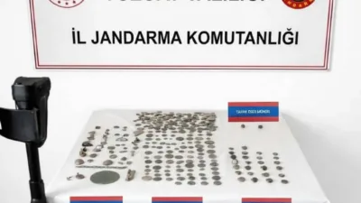 Yerköy'de düzenlenen operasyonda, tarihi eser kaçakçılığı yaptığı değerlendirilen bir şüphelinin