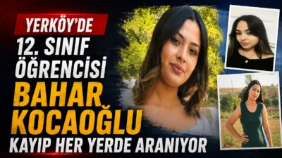 Yozgat’ın Yerköy ilçesinde yaşayan 12. sınıf öğrencisi Bahar Kocaoğlu, 16