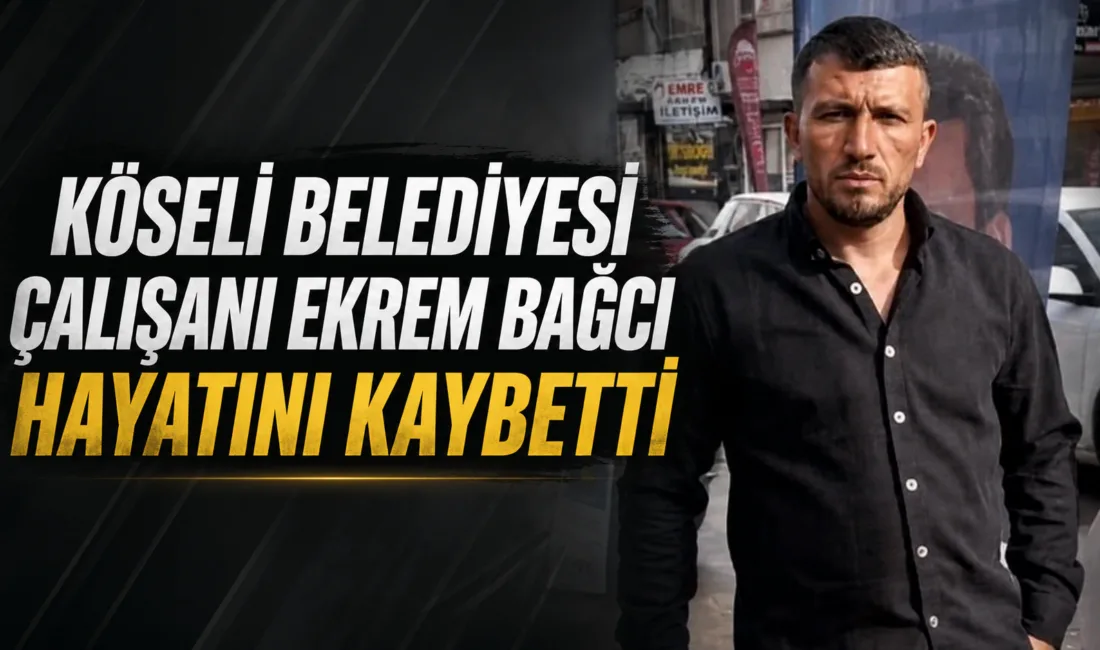 Hamzalı Köyü nüfusuna kayıtlı Ekrem Bağcı’nın vefatı ailesi, yakınları ve