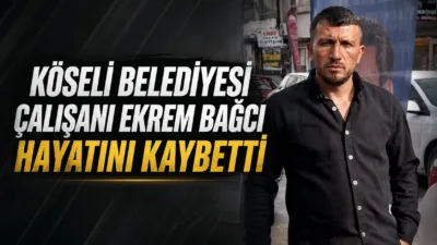 Hamzalı Köyü nüfusuna kayıtlı Ekrem Bağcı’nın vefatı ailesi, yakınları ve