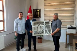Yerköy İlçe Halk Eğitimi Merkezi Müdürü Zafer Tan ve Müdür
