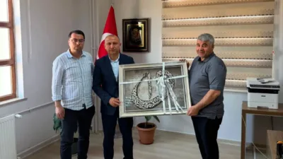 Yerköy İlçe Halk Eğitimi Merkezi Müdürü Zafer Tan ve Müdür