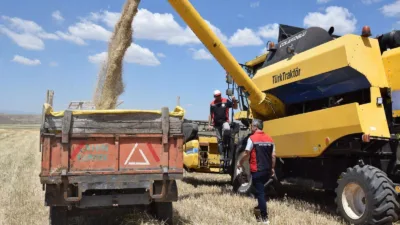 Yerköy'de bu yıl yaklaşık 1 milyon 150 bin ton hububat