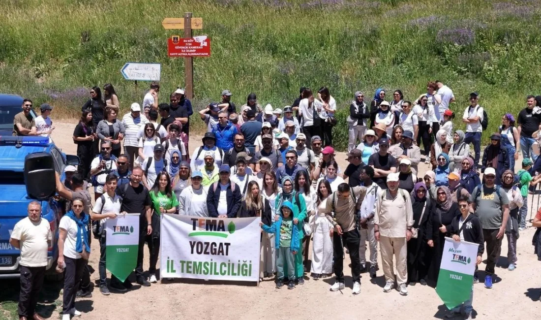 Yozgat'ın Çayıralan ilçesinde, doğa sporlarını teşvik etmek amacıyla 18 kilometrelik