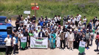 Yozgat'ın Çayıralan ilçesinde, doğa sporlarını teşvik etmek amacıyla 18 kilometrelik