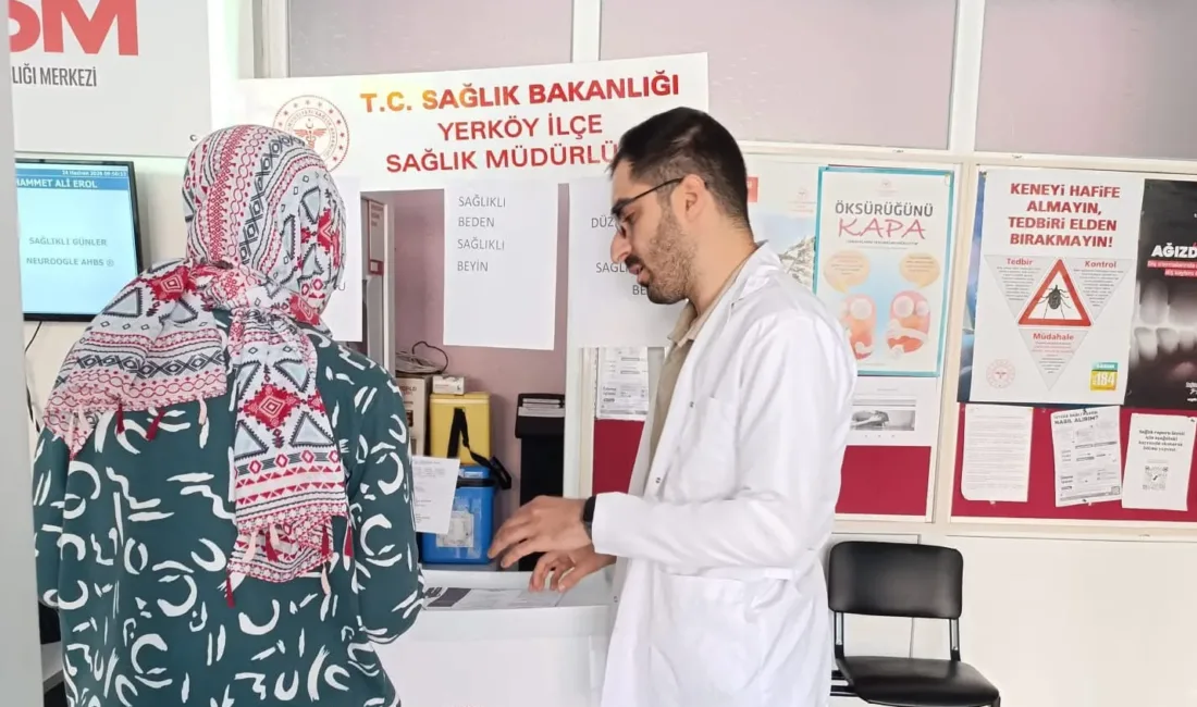 Yerköy İlçe Sağlık Müdürlüğü, unutkanlık ve beyin sağlığını koruma yöntemleri