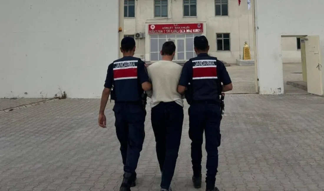 Yozgat İl Jandarma Komutanlığı tarafından Yerköy ilçesinde haklarında yakalama kararı