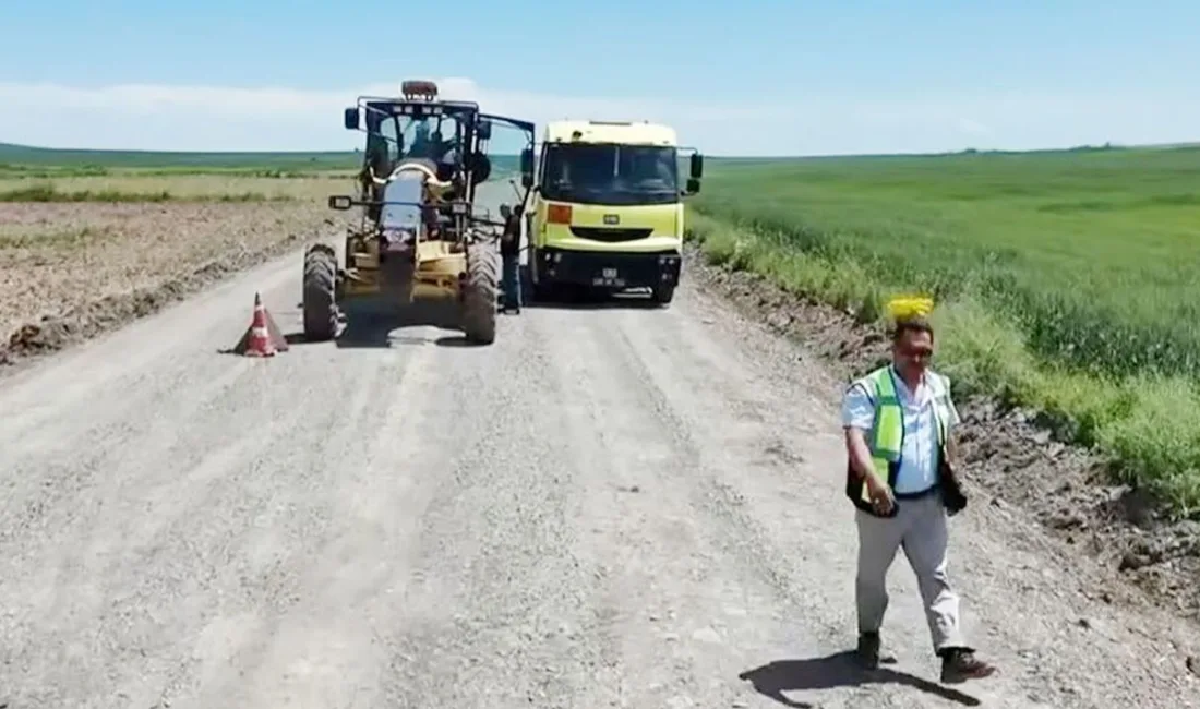 Yozgat İl Özel İdaresi ekipleri, Yerköy ilçesine bağlı Sarıyaprak Köyü'nde