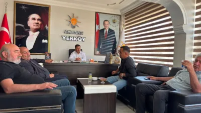 Şefaatli Süt Üreticileri Birliği Başkanı Kazım Erdoğmuş, Yerköy'deki ekonomik ve