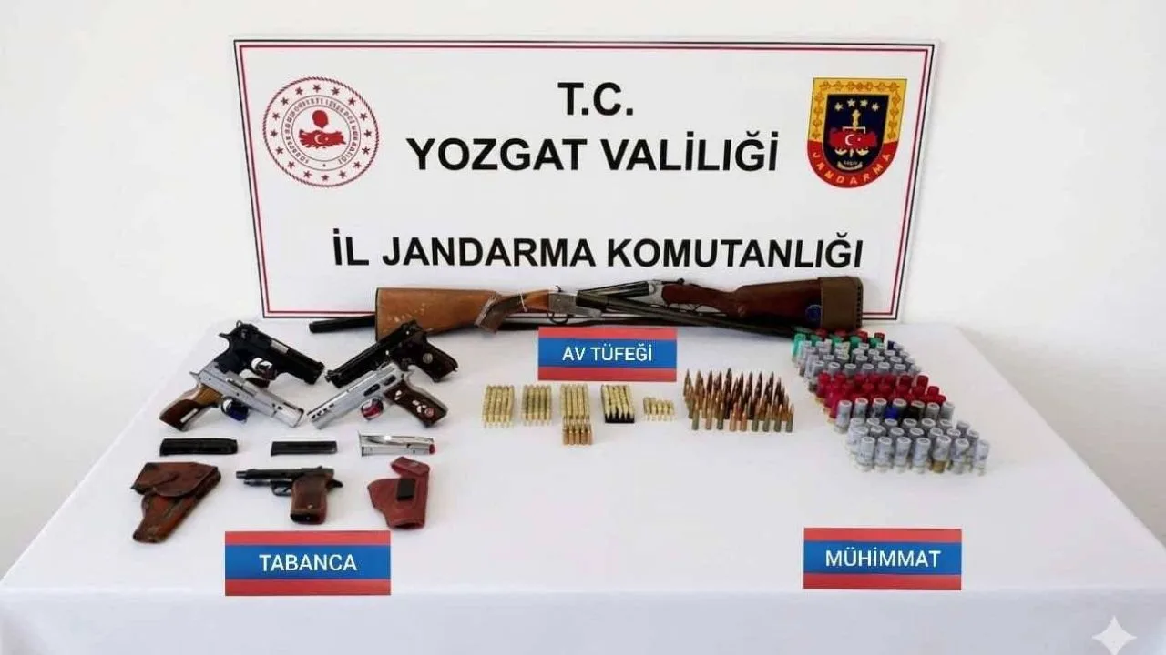 Yerköy'de Ruhsatsız Silah Operasyonu Düzenlendi