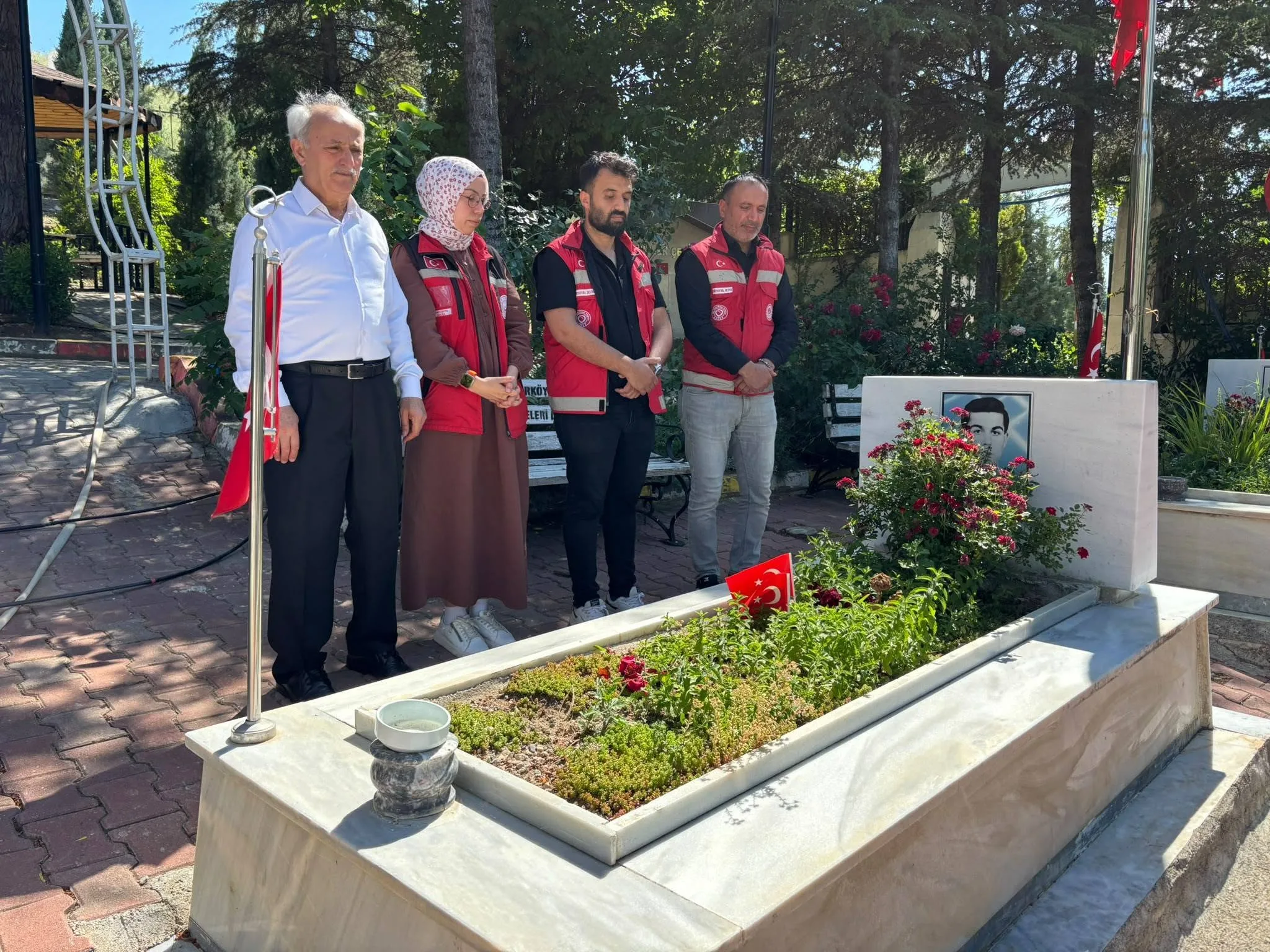 Yerköy Sosyal Hizmet Merkezi Müdürlüğü, şehit Ali Salmanlı'nın şahadetinin yıl