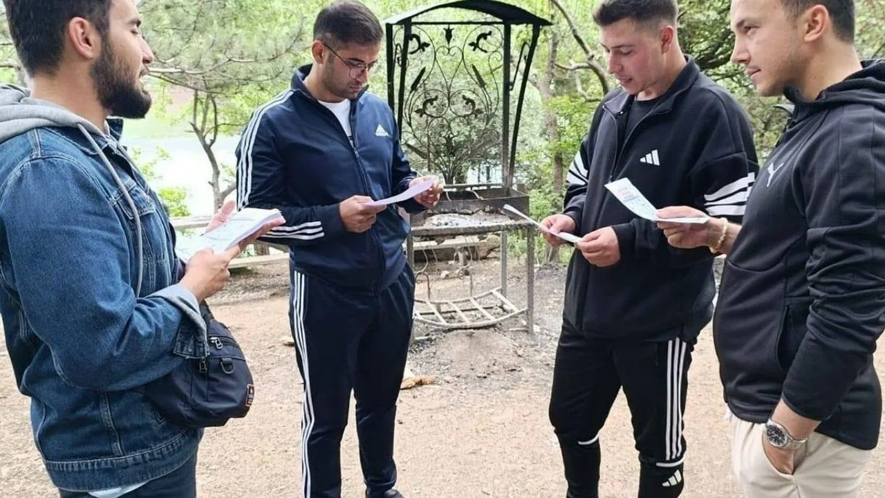 Yozgat Çamlık Milli Parkı’nda gerçekleştirilen etkinlikte, vatandaşlara bel ve boyun