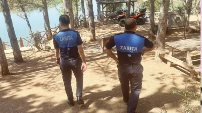 Yozgat Çamlık Milli Parkı'nda artan yaz sıcaklıkları nedeniyle orman yangını