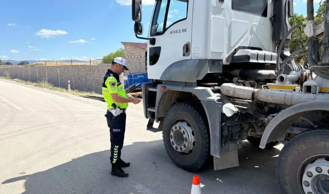 Yozgat Valiliği, aşırı tonajlı araçlara yönelik denetimlerin devam edeceğini ve