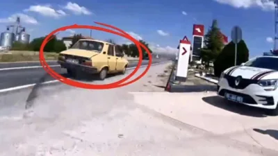 Yozgat'ın Boğazlıyan ilçesinde jandarmanın 'dur' ihtarına uymayan sürücüye tam 200