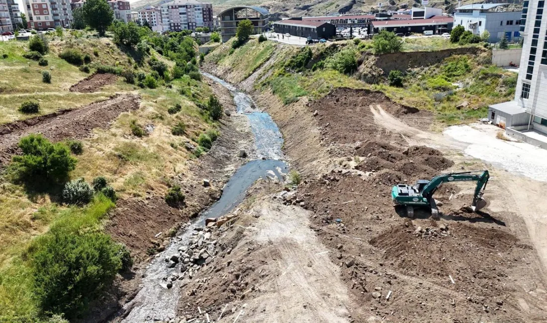 Yozgat Belediyesi ve DSİ 123. Şube Müdürlüğü, kanal temizliği ve