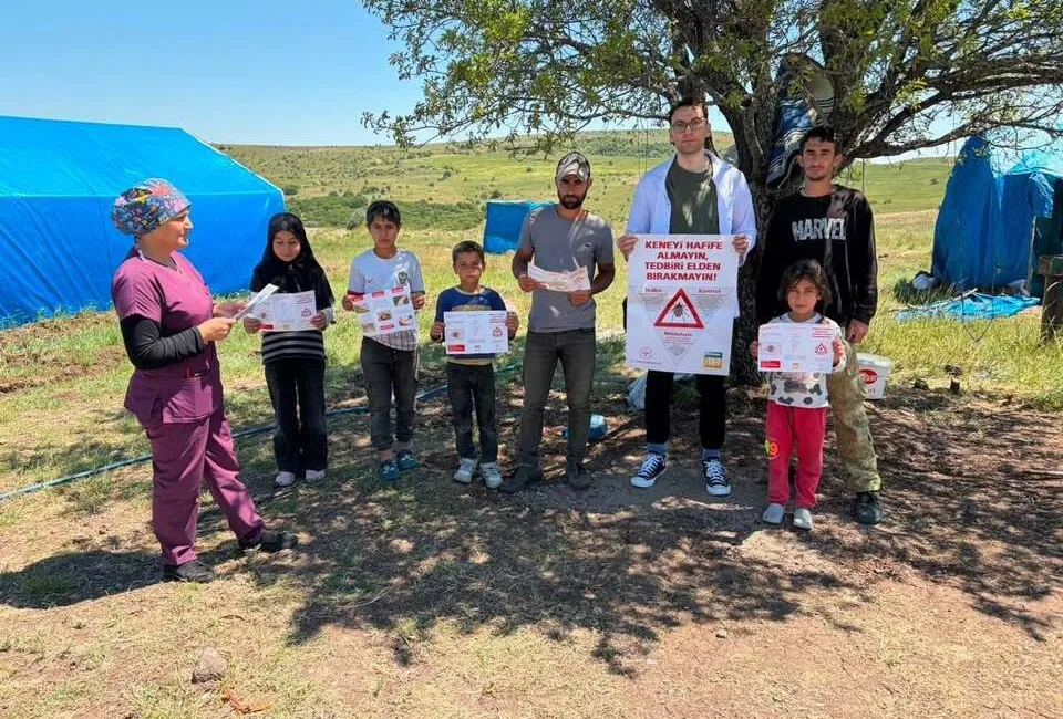 Yozgat Merkez Toplum Sağlığı Merkezi, mevsimlik tarım işçileri ve ailelerine