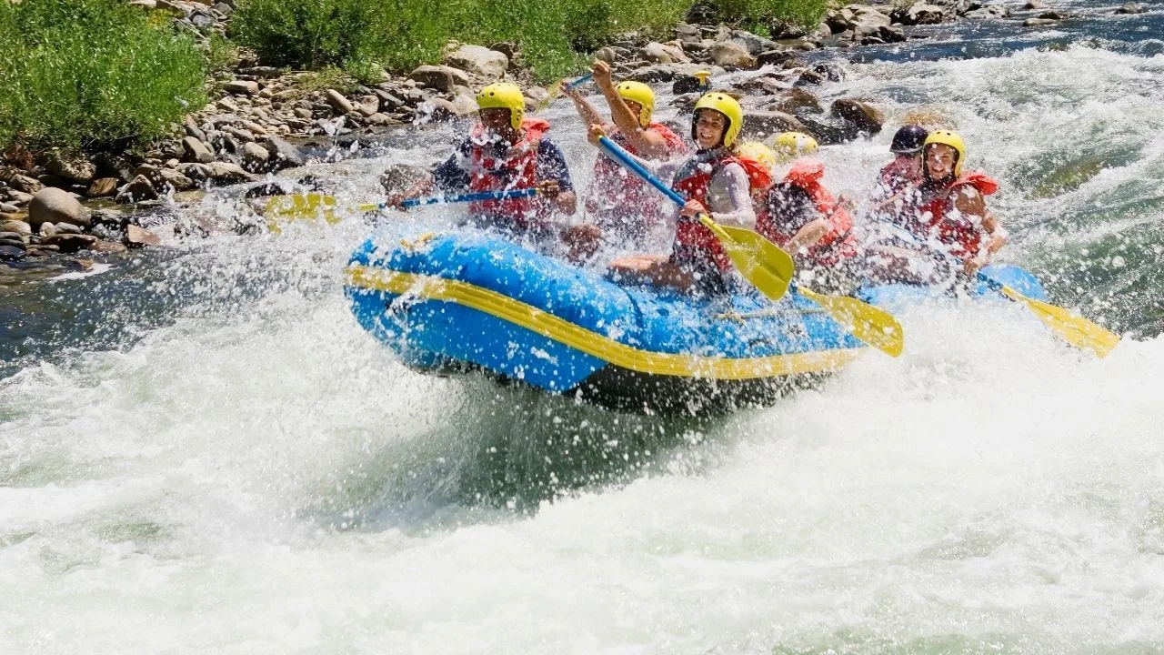 Yozgat'ta Rafting Faaliyetleri Çekerek Irmağı'nda Gerçekleştiriliyor
