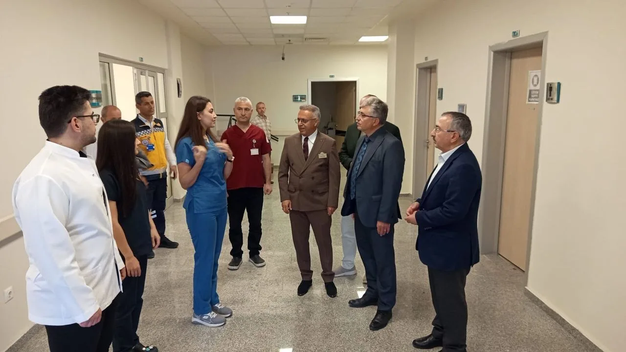 Yozgat'ta Sarıkaya Devlet Hastanesi'nde Sağlık Hizmetleri İncelendi