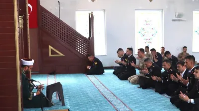 Yozgat'ta, Jandarma Teşkilatının 187'nci kuruluş yıl dönümü etkinlikleri kapsamında şehitler