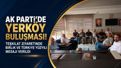 AK Parti Yozgat Merkez İlçe Başkanı Kazım Emiroğlu Şimşek ve
