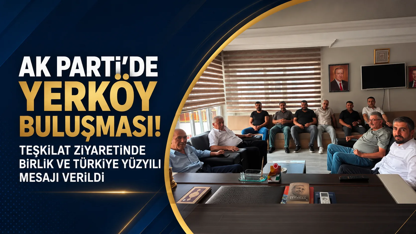 AK Parti Yozgat Merkez İlçe Başkanı Kazım Emiroğlu Şimşek ve