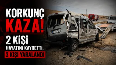 Meydana gelen trafik kazası faciayla sonuçlandı. Devlet Hastanesi mevkiindeki tek