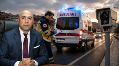 Hayat kurtarmak için görev yapan 112 Acil Sağlık ekiplerine, görev